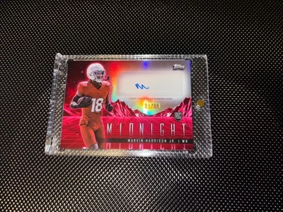 2024 Topps Midnight Marvin Harrison Jr Rookie Horizon Signatures. Coche RC. #/99. Foto 1 de 2