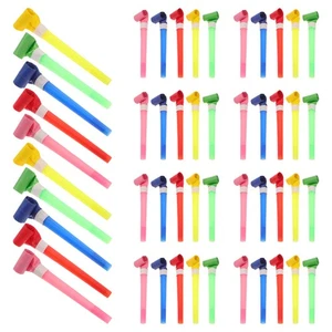  50 Pcs Party Whistle Toy Game Noisemakers for Adults Kid Friendly Whistles - Picture 1 of 12