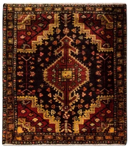 Morgenland Orientteppich - Nomadic - 86 x 72 cm - Blau - Bild 1 von 6