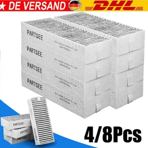 4x 8x Aktivkohlefilter für Siemens Bosch Neff 17004805 17004796 Dunstabzugshaube - Bild 1 von 10