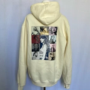 Taylor Swift The Eras Tour Hoodie Sweatshirt Gr. L creme Pullover Rückenprint - Bild 1 von 7