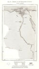 Density of the Population of Egypt. Sketch map 1885 old antique plan chart
