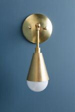 Mid Century Design Brass wall Sconce Light Bedside/bathroom/Vanity light Fixture