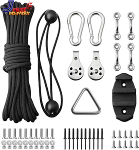 Kayak Anchor Trolley Kit 316 Stainless Steel Heavy Duty Deluxe Trolley System - Picture 1 of 12