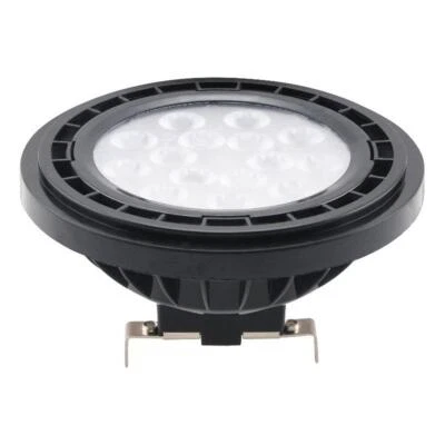 Elitco Lighting 4x4" 4000K Modern Metal/Acrylic Plastic PAR36 LED Bulb in Black - Image 1 of 4