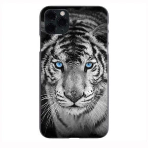 Blue Eyed White Tiger print Phone Case for iPhone 7 8 X XS XR SE 11 12 13 14 Pro - Picture 1 of 31