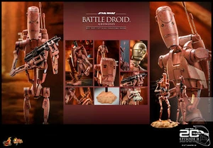 Hot Toys Star Wars Battle Droid Geonosis Escala 1:6 Figura Ataque de los Clones - Imagen 1 de 14