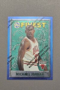 1995-96 Topps Finest Michael Jordan #229 With Protection Peel