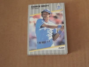Kansas City Royals George Brett 1989 Fleer Team Set - Picture 1 of 1