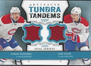 Tomas Plekanec Lars Eller 2013-14 UD Artefactos Tundra Tándems Canadienses - Imagen 1 de 2