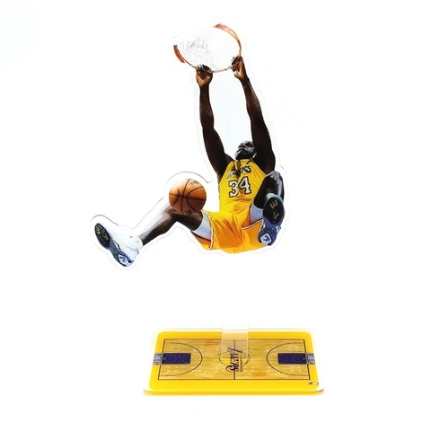 Shaquille O'Neal Figure - Shaq's Trademark Slum Dunk and Hang - Dunking Ornament Cover