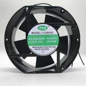 1 PCS DCS Fan MODEL: 1725HA2 AC 220V/240V 17250 17CM 2 Wire axial cooling fan - Picture 1 of 1