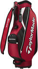TAYLOR HERGESTELLT Golf Herren Caddy Bag TRUE-LITE 9 x 47 Zoll 2,6 kg rot schwarz TJ105