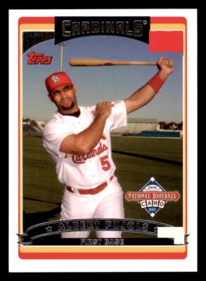 2006 Topps National Baseball Card Day #6 Albert Pujols - Image 1 of 2