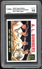 Roger Maris/Norm Cash/Mickey Mantle/Al Kaline Card 1996 Topps #331 GMA 10 GEM MT