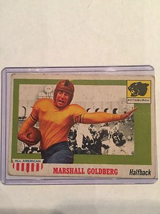1955 topps - all american #89 Marshall Goldberg 