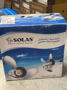 Solas Prop 1431-130-21 (New Saturn) Mercury / Yamaha 40 - 150 Hp - Picture 1 of 2