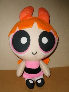 2018 Toy Factory Powerpuff Girls Blossom Stuffed Plush Doll Cartoon Network 10'' - Picture 1 of 5