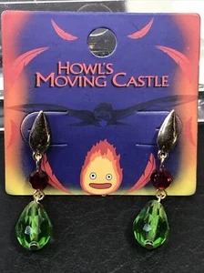 Studio Ghibli Howl’s Moving Castle Replica Drop Earrings - Picture 1 of 5