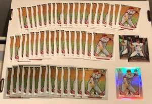 SEAN NEWCOMB 2014 Bowman Draft Chrome REFRACTOR Mini (54) 1st card LOT - BRAVES - Picture 1 of 1