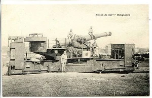 CP 10 AUBE - Camp de Mailly - Canon de 240 m/m Batignolles - Picture 1 of 1