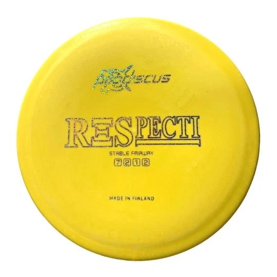 Prodiscus RESPECTI  Fairway Driver Golf Disc - Yellow - Image 1 of 1