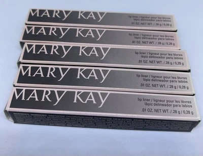 Mary Kay Twist Up Lip Liner Soft Blush Rose #048450 Full Size NIB - SET of 5 - Image 1 of 2