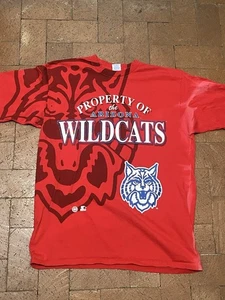 Camiseta Gráfica De Colección Starter Años 90 Universidad de Arizona Wildcats Talla XL Hecha en EE. UU. - Imagen 1 de 7
