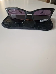 BEN SHERMAN PREMIUM BENP002BLK MEN SUNGLASSES WITH CASE SMALL DEFECT - Picture 1 of 19
