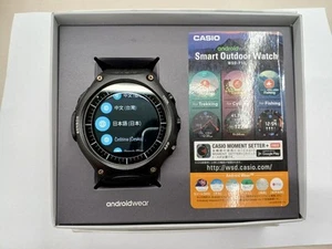Casio Wsd-F10 Bk Smartwatch - Picture 1 of 11