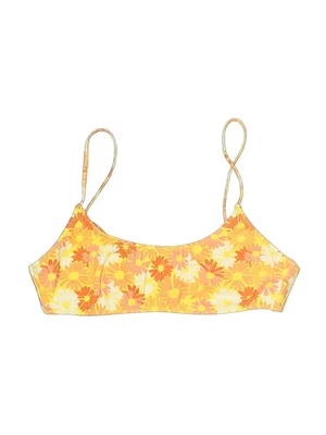 LA Hearts Women Yellow Swimsuit Top S - Image 1 of 2