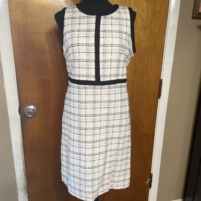 Vestido vintage Liz Claiborne fiesta trabajo negocios entrevista cóctel Foto 1 de 4