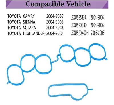 Junta Plenum 2004-06 Toyota Camry/Sienna/Solara/LexEX/LX330RX400H 06-08 alta Foto 1 de 4