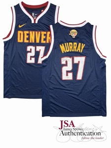 Jamal Murray Signed 2023 NBA Finals Denver Nuggets Jersey Auto ~ JSA COA - Picture 1 of 3