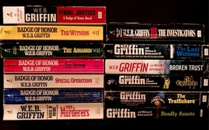 W.E.B. Griffin's  BADGE OF HONOR Complete 13 Vol. Paperback Series - Matt Payne - Bild 1 von 9