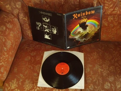 Blackmore's Rainbow Rainbow Rising 1976 UK Oyster Polydor 2490 137 Foto 1 de 4