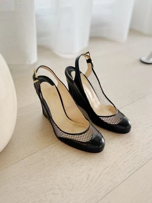 CHRISTIAN LOUBOUTIN Cuñas con puntera redonda (TALLA 35) Foto 1 de 3