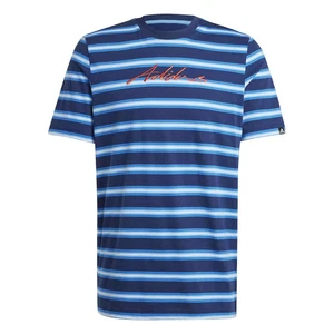 adidas Men's Team Navy Blue 2 Graphic Stripe Pack Sportswear Tee (IW0291) Size L - Picture 1 of 4