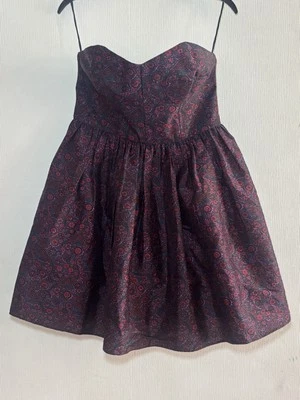 Jack Wills Size 12 Strapless Dress , Floral , Mini Dress , Fantastic Condition  - Image 1 of 4