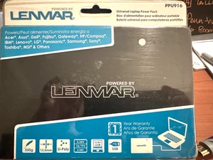 Lenmar PPU916 PowerPort, 5500mAh Li-Polymer, Laptop/USB Devices Charger - Picture 1 of 3