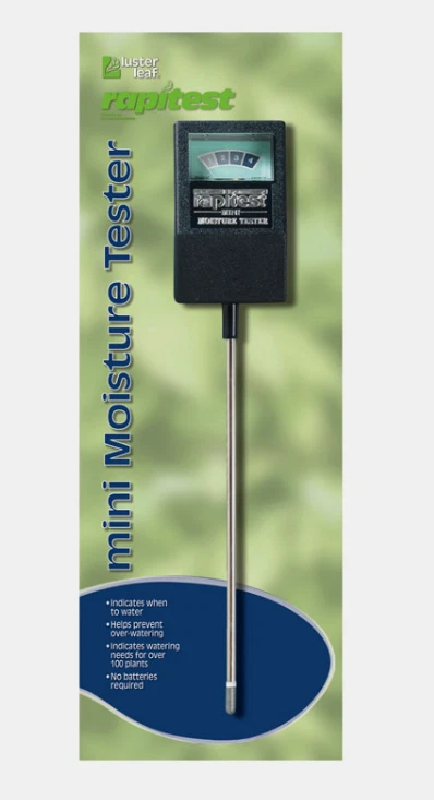 Luster Leaf MINI PROBADOR DE HUMEDAD Sonda de Suelo Analógica Prevenir Sobre el Agua 1 paquete 1810 Foto 1 de 1