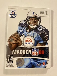Madden 2008 For The Nintendo Wii CiB With Manual Tested Video Game Works Fine - Bild 1 von 12