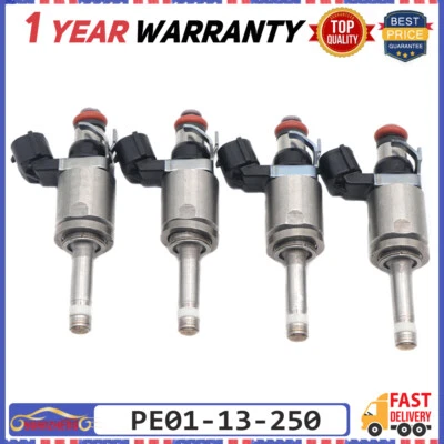 Fuel Injector PE01-13-250B New For Mazda 3 2.0L 2012-2013 CX-5 2.0L 2013-2014 - Image 1 of 4