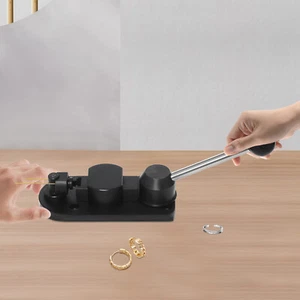Herramienta dobladora de anillos profesional Herramienta de doblado de anillos Dispositivo de joyería Herramienta para hacer anillos - Imagen 1 de 12