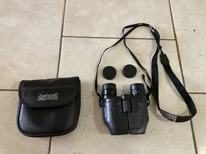Bushnell Powerview 7-15x25 Compact Binoculars With Neck Strap, Caps & Soft Case - Picture 1 of 4