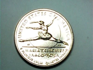 2023 P D  Maria Tallchief AWQ American Women 2 coin PD FROM MINT ROLL - Picture 1 of 8