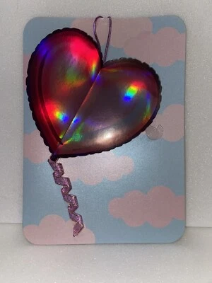 Papyrus Valentine’s Day Card | Honeycomb Balloon Heart - Image 1 of 4