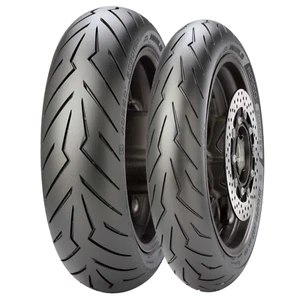 Coppia gomme Diablo Rosso Scooter 120/70 16 160/60 15 GILERA GP 800 2009 2019 - Imagen 1 de 3