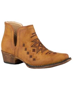 Roper Women's Ava Western Booties - Snip Toe - 09-021-1567-3268 TA - Picture 1 of 13