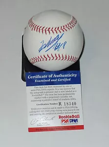 HISASHI IWAKUMA AUTO'D SIGNED MLB BASEBALL PSA/DNA COA R18340 SEATTLE MARINERS - Picture 1 of 1